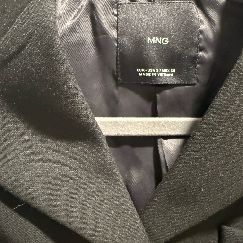NWT Mango Black Blazer SMALL - Picture 3 of 11